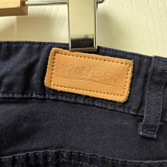 Hardly Evers Navy Blue Ribbon Pocket Trim Pants - Picture 5 of 8